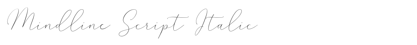 Mindline Script Italic